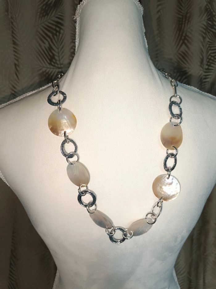 Collier bohème ⭐coquillage nacré⭐