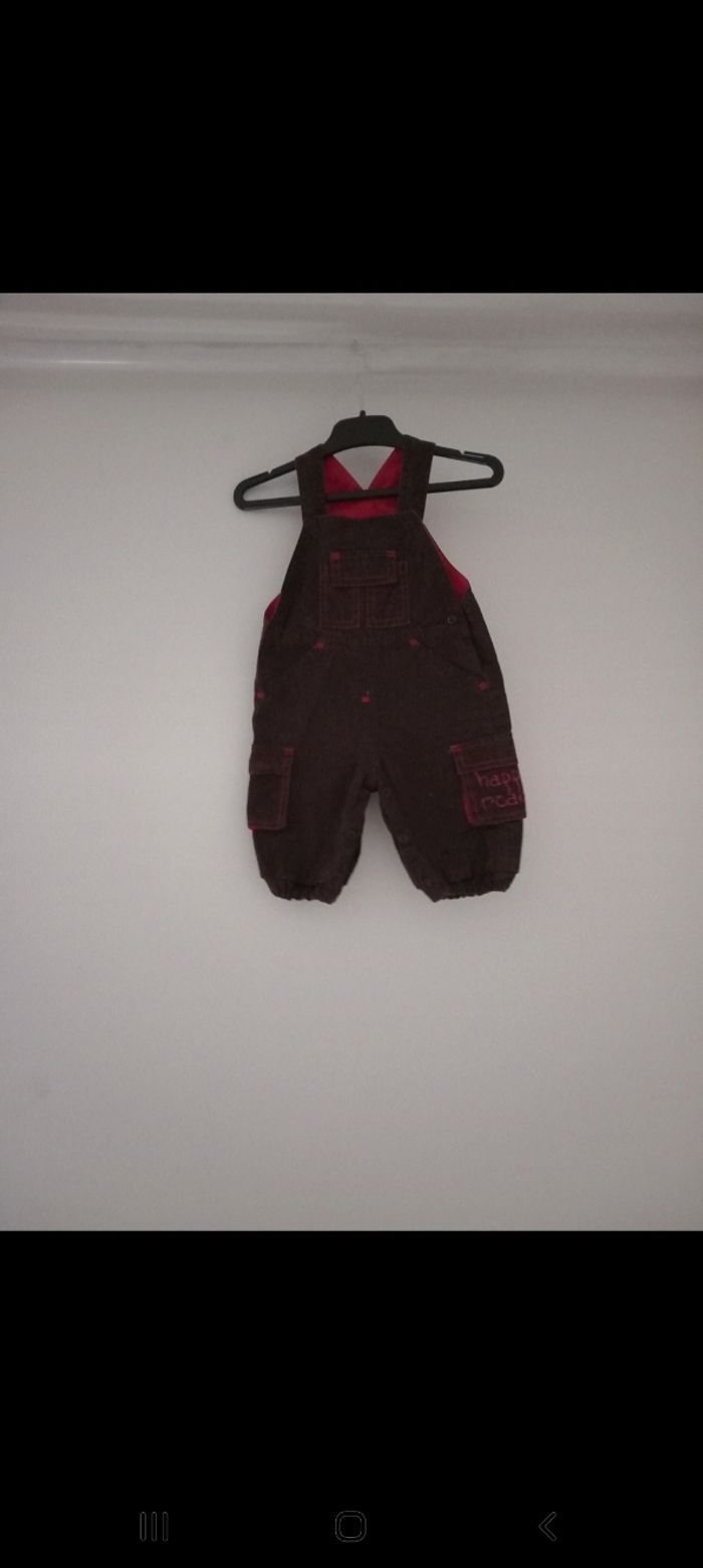 Salopette 3mois marron pick ouic