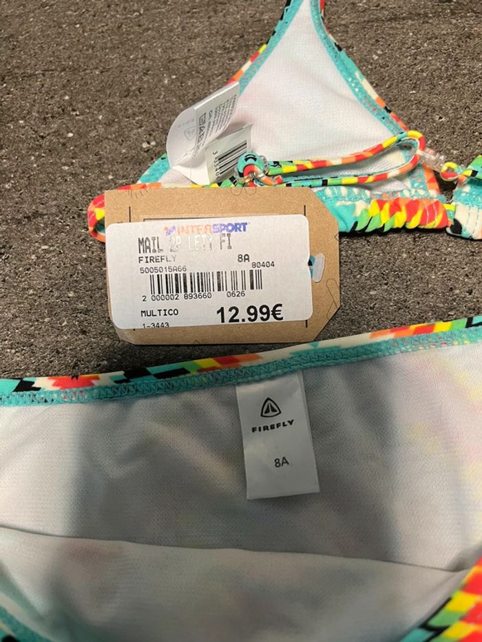 Maillot de bain 2 pièces 8 ans Firefly neuf et étiqueté - photo numéro 4
