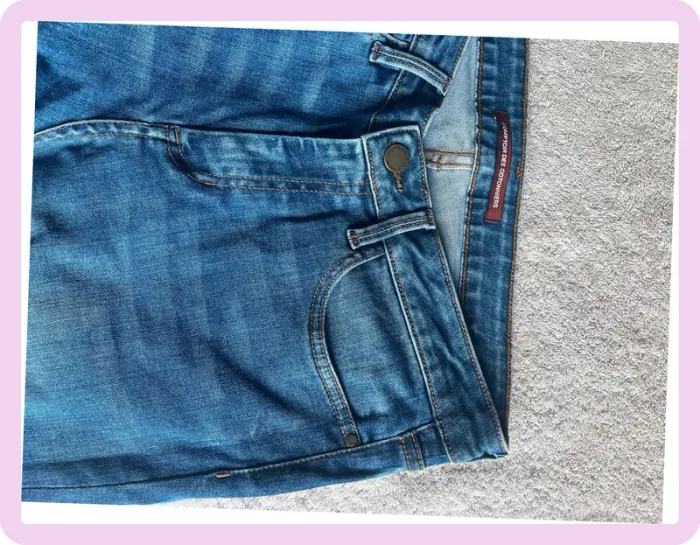 Jean bleu Comptoir des Cotonniers – Taille 42 / XL, bandes latérales foncées - photo numéro 2