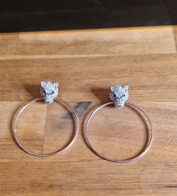 Boucles d'oreilles fantaisie créoles