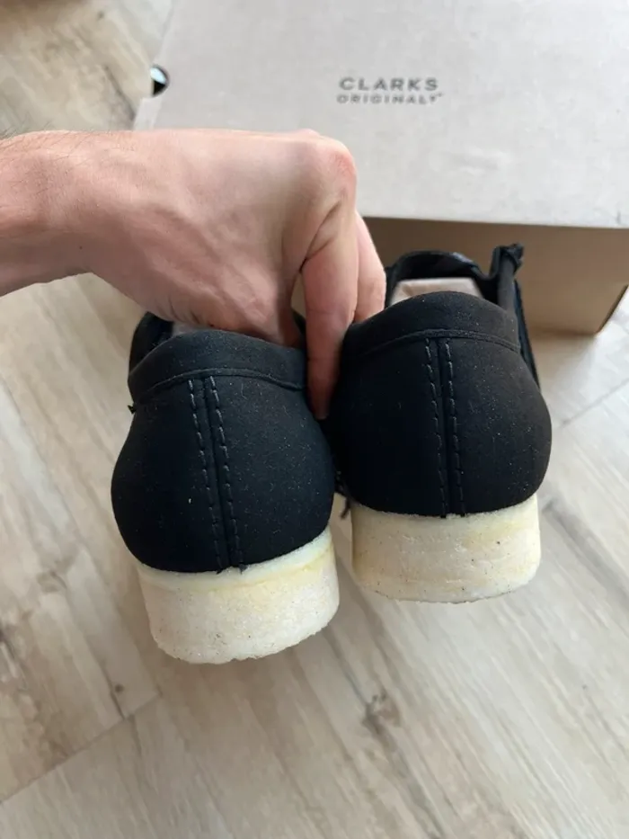 Clarks Wallabee Black Vegan Taille 43 - photo numéro 3
