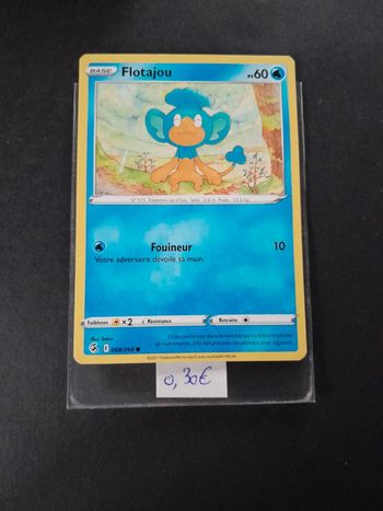 Carte Pokémon Flotajou 68/264