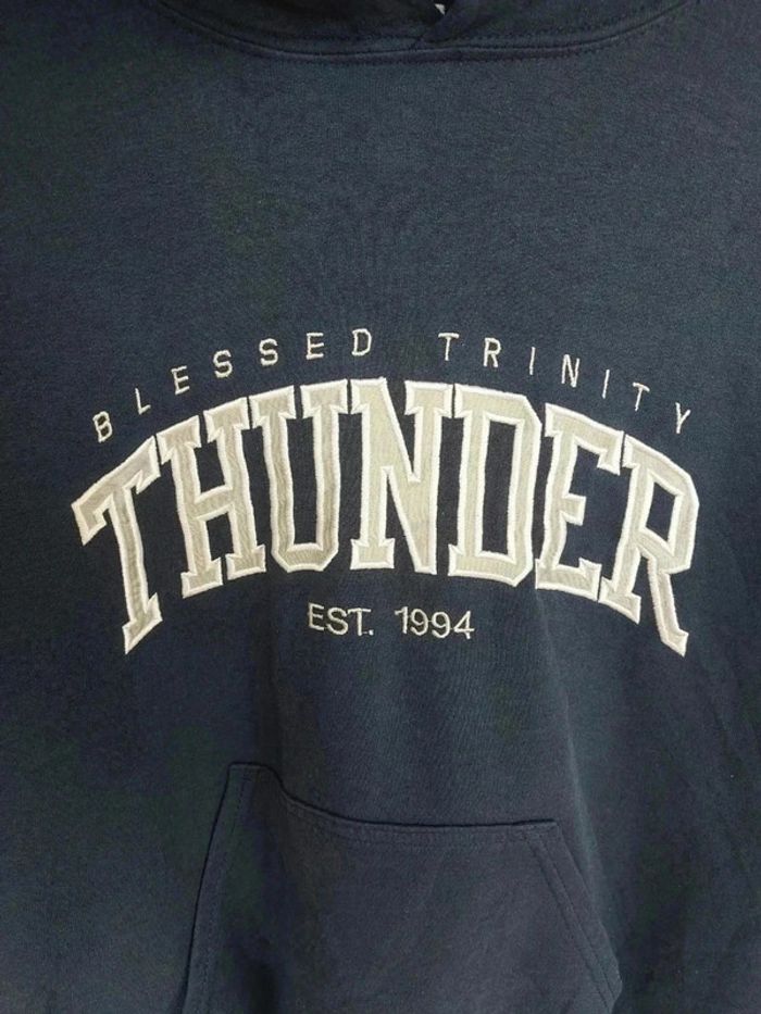 Sweat à capuche mixte Blessed Trinity Thunder Taille S - photo numéro 3