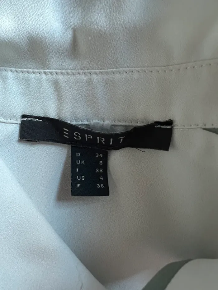 Chemise blanche classe femme Esprit - photo numéro 5