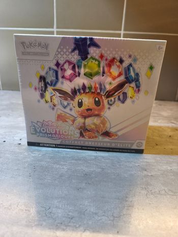 Coffret dresseur d'élite pokémon évolutions prismatiques EV8.5 -neuf et scellé ⭐