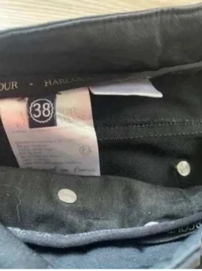 Pantalon Harcour Noir – Taille 38 – Très Bon État - photo numéro 4