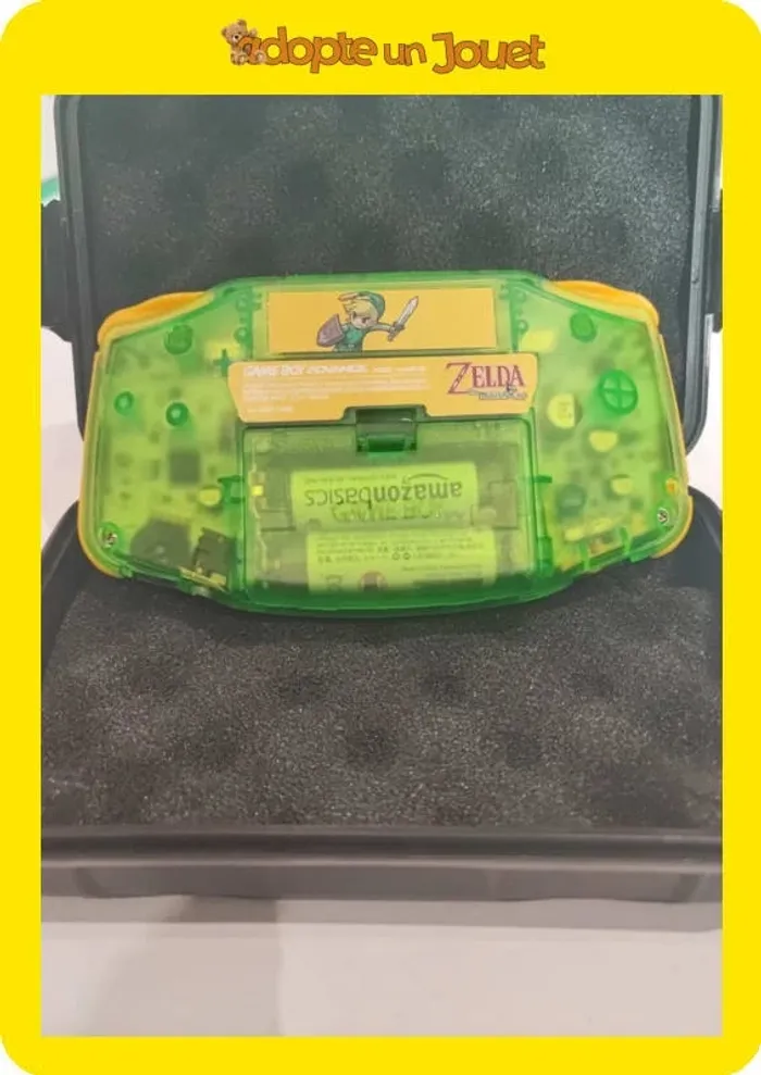 GameBoy Advance custom écran IPS - coque Zelda UV - photo numéro 5