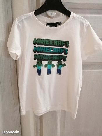 T-shirt garçon "minecraft