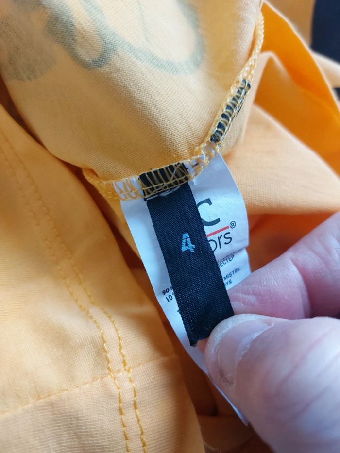 Tee-shirt MC Juniors taille 4 ans - photo numéro 4