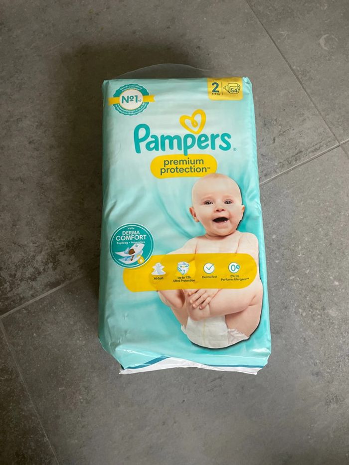 Couches Pampers Premium Protection