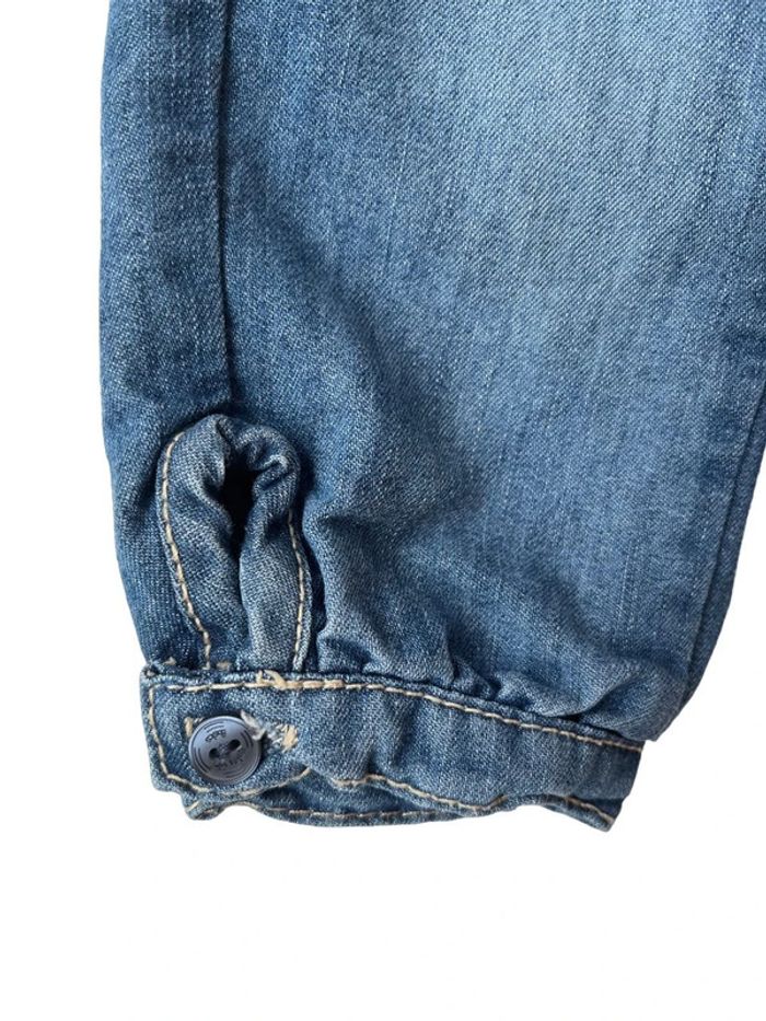 Pantalon souple en jean doublé coton - Tape à l'oeil 6 mois (68cm) - photo numéro 3