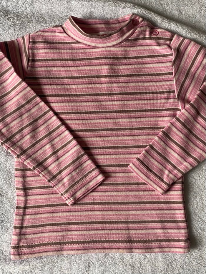 lot de 9 sous-pulls & t-shirts manches longues - 23/24 mois - photo numéro 8