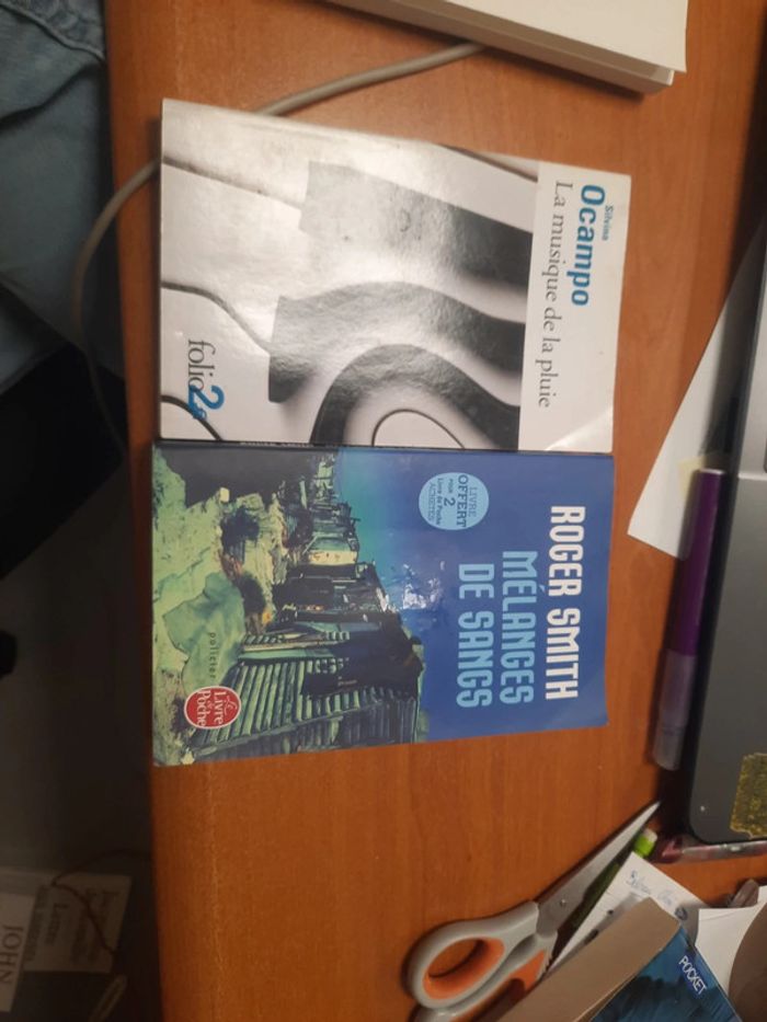 Lot 2 livres folio de poche