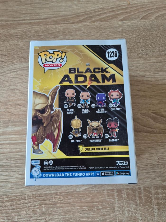 Figurine Funko Pop Movies Black Adam 1236 Hawkman - photo numéro 2