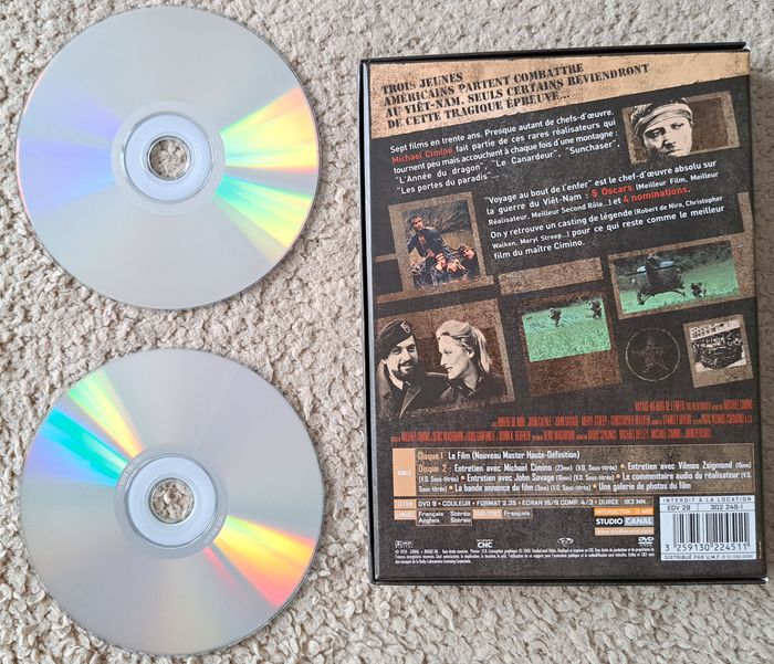 💿 Coffret double DVD Voyage au Bout de l'Enfer - photo numéro 3