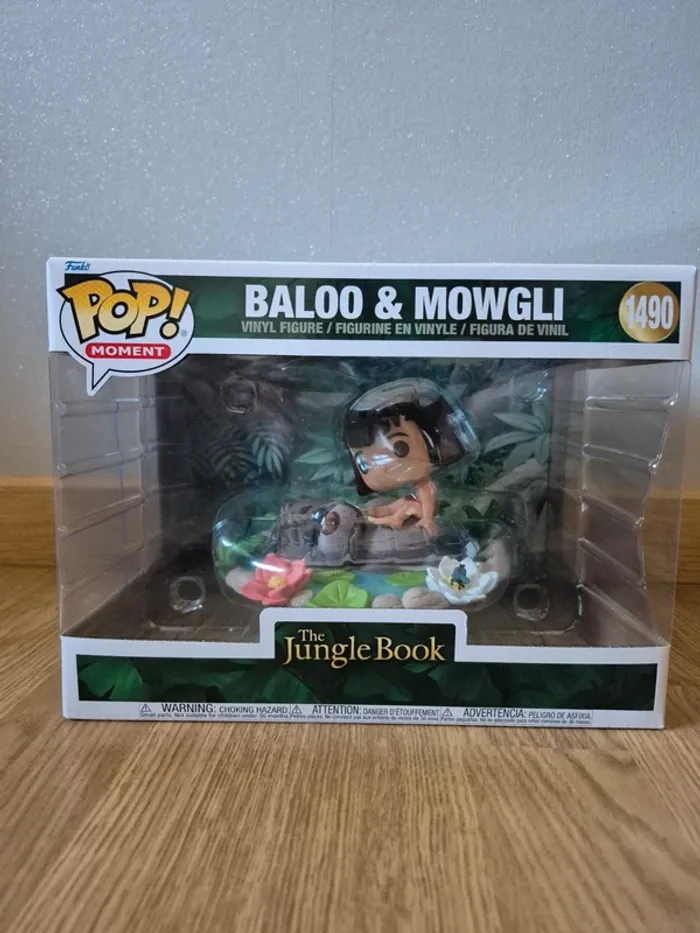 Funko pop Disney baloo et mowgli n°1490