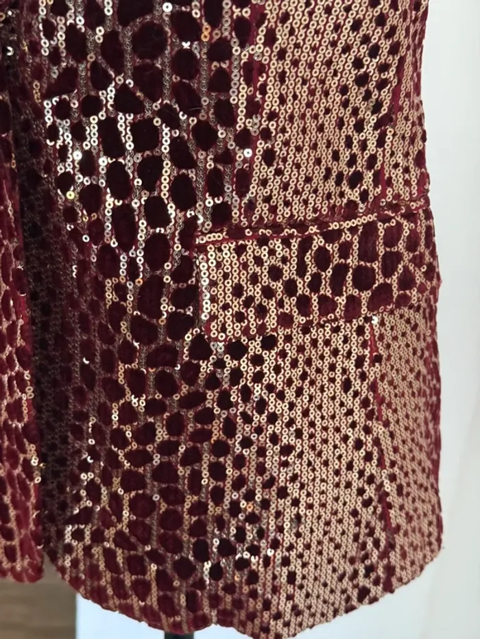 Veste à sequin léopard - School Rag - Taille 36/38 - photo numéro 7