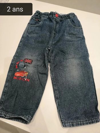 Jean cars 2 ans