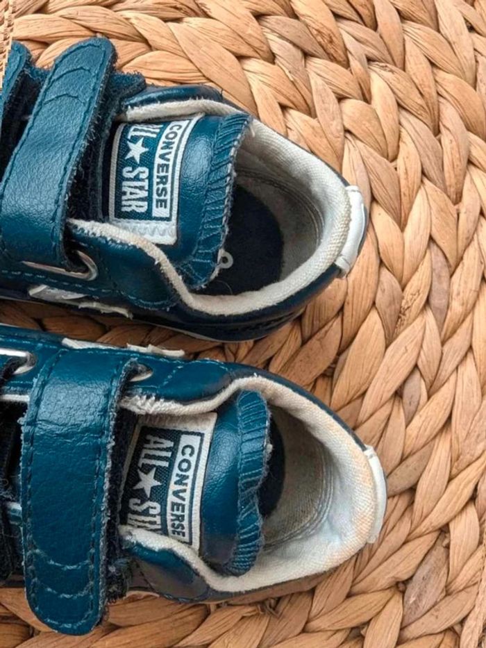 Basket scratch Converse basses cuir 20 - photo numéro 2