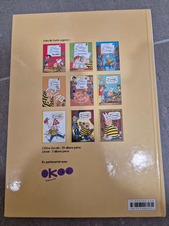 BD titre L'élève Ducobu pas vu pas pris - photo numéro 2