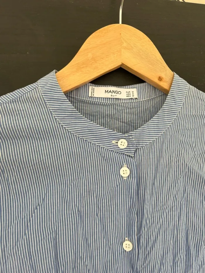 Blouse rayée neuve Mango - photo numéro 4