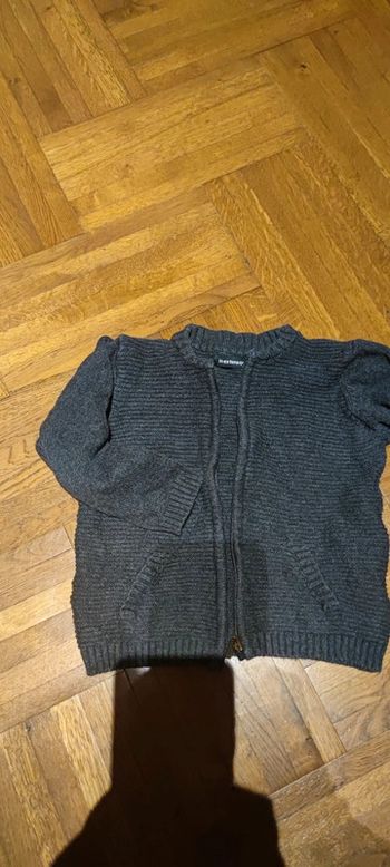 Gilet zippé 18 mois