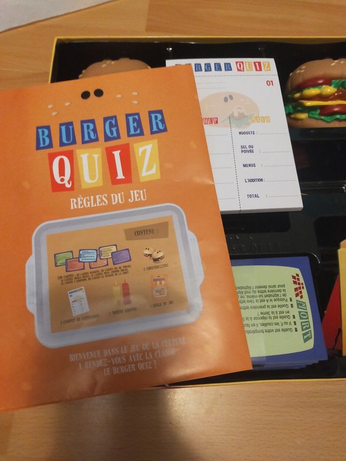 Boite de jeu Burger Quiz - photo numéro 4