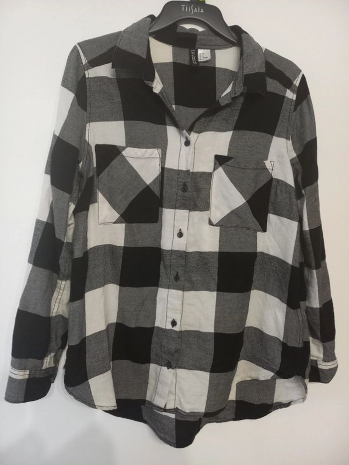 Chemise à carreaux