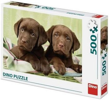 DINO PUZZLE CHIENS  LABRADORS 500 PIECES 502444
