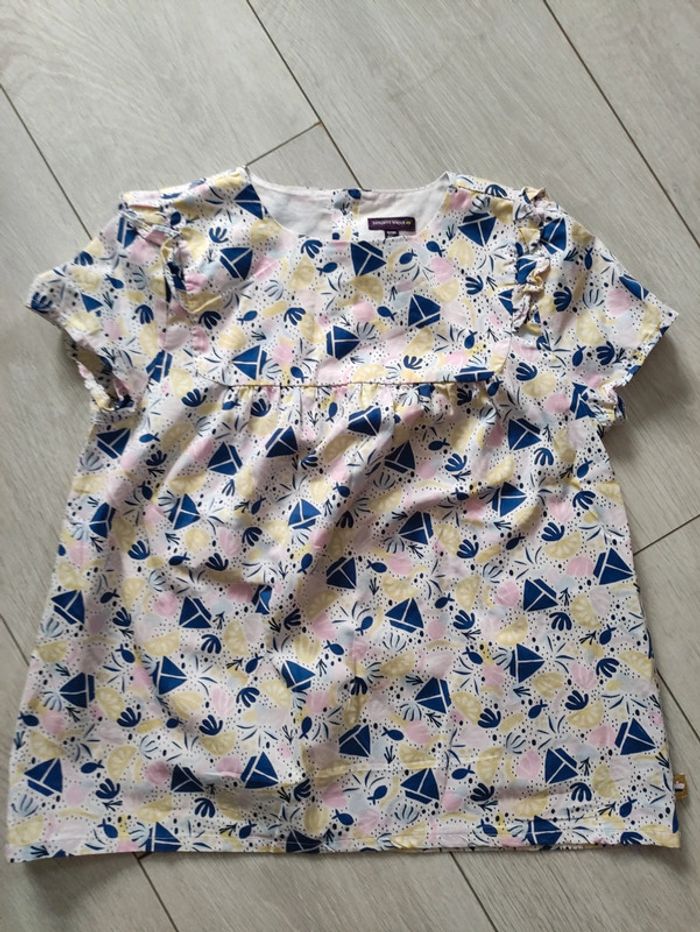 Tee shirt chemise tunique fille sergent major 10 ans