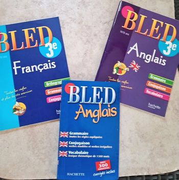 Lot de 3 livres révisions brevet des collèges 