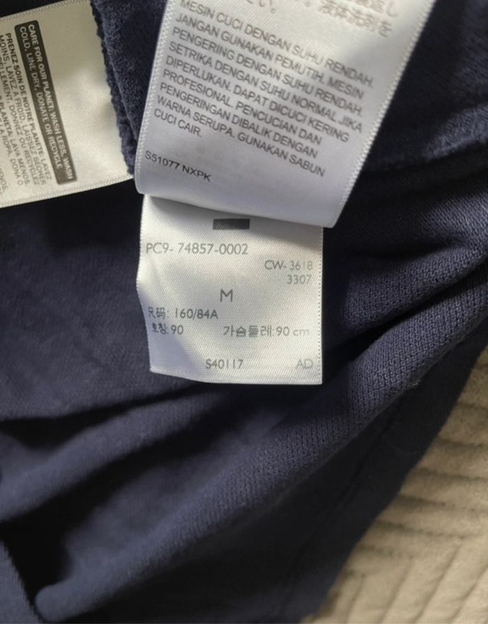 Polo bleu marine, taille M, levi's - photo numéro 7