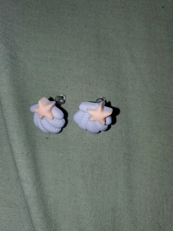 Boucles d'oreilles coquillage