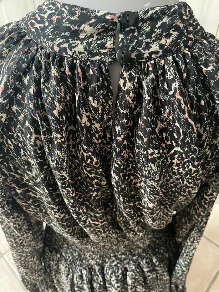 Superbe robe longue manches en voile en 42/44 excellent état de chez Body Flirt - photo numéro 12