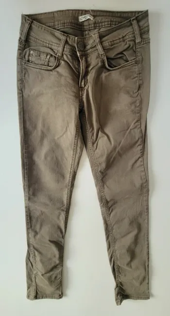Jean skinny cimarron kaki - 16 ans