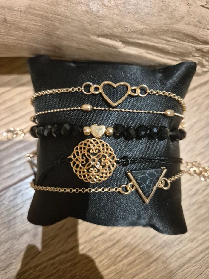 5 bracelets#fantaisiebijoux neufs