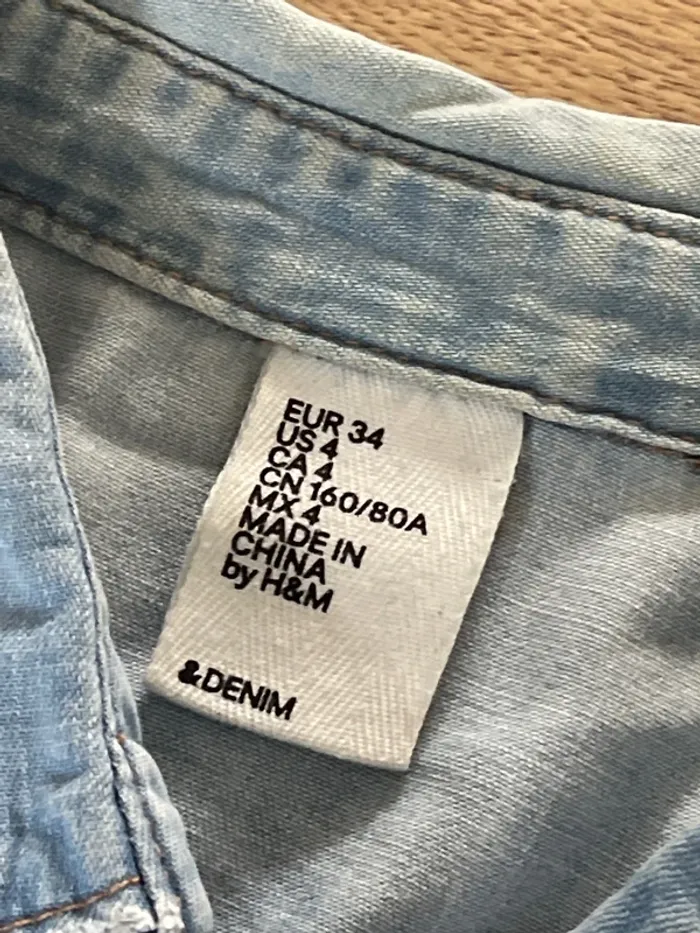 Chemise en jeans - photo numéro 2