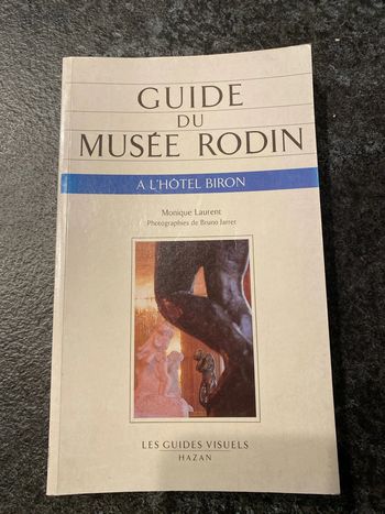 Livre vintage Guide du musée Rodin