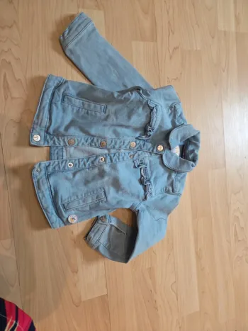 Veste en jean sergent major taille 4ans