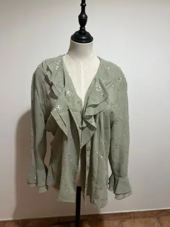 Blouse verte