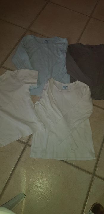 Lot maillots de corps garçon