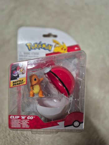 Pokémon Clip'n'Go Poké Balls Salamèche neuf 