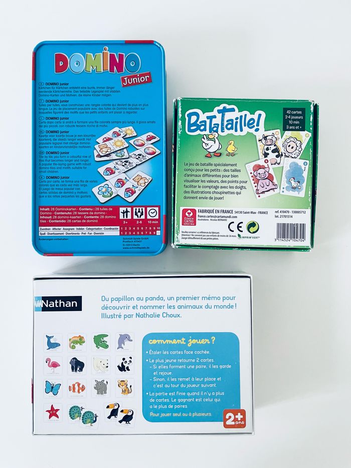 Lot de 3 jeux de société enfant - photo numéro 10