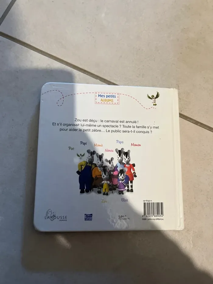 Zou livre Larousse plastifié - photo numéro 2