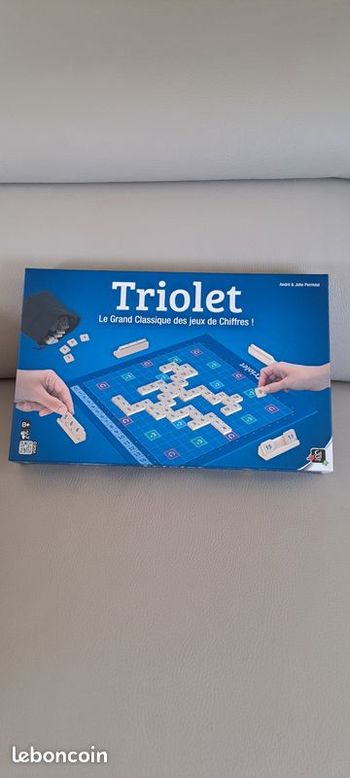 Jeu complet Triolet Gigamic état neuf 8+