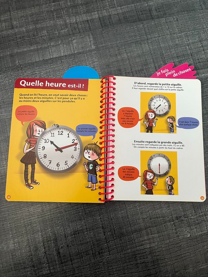 Livre apprendre l’heure - photo numéro 3