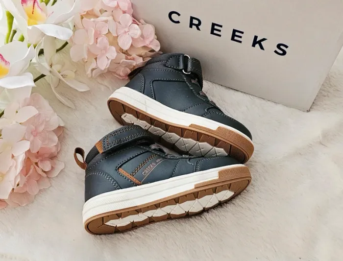 Bottines Sneakers Montantes Scratch Élastique Enfilage Facile Creeks T23 - photo numéro 2