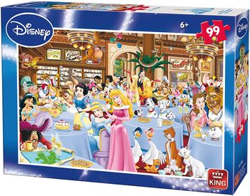 KING 05178A Puzzle princesses disney 99 pcs