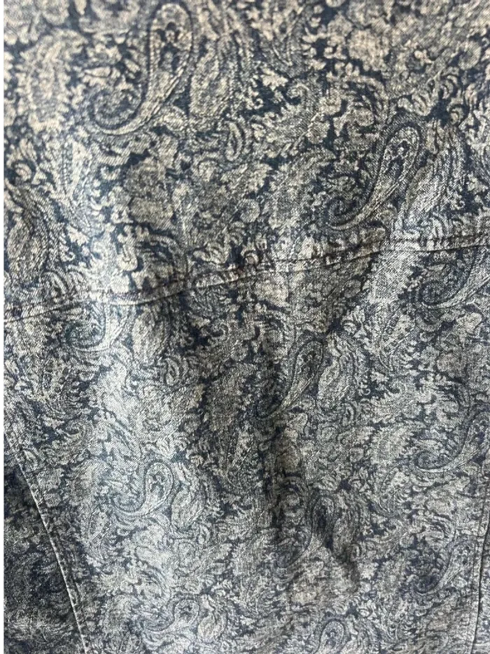 🩵  Superbe  veste vintage tendance rare en  coton  (doublée)  parfaite  printemps  - taille 40 - photo numéro 3